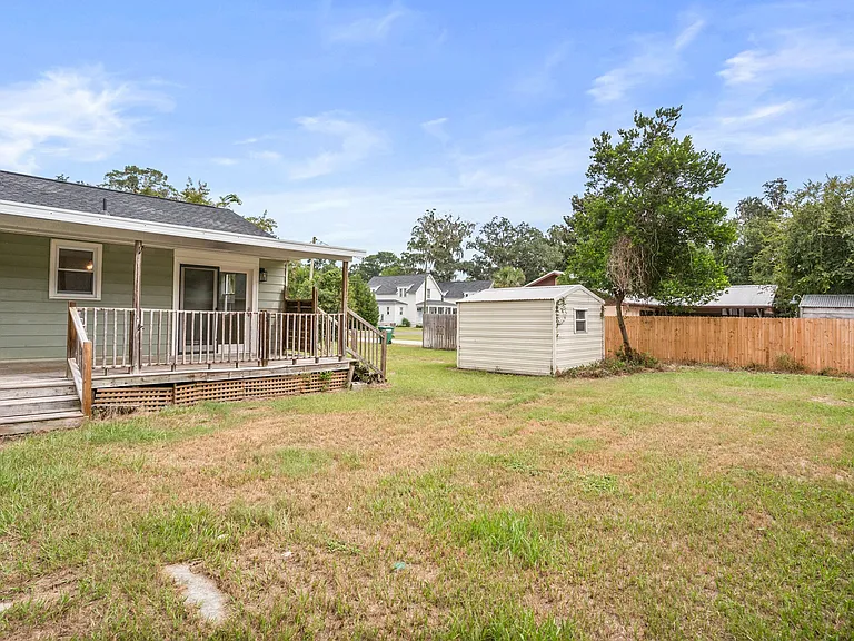 Rear yard
