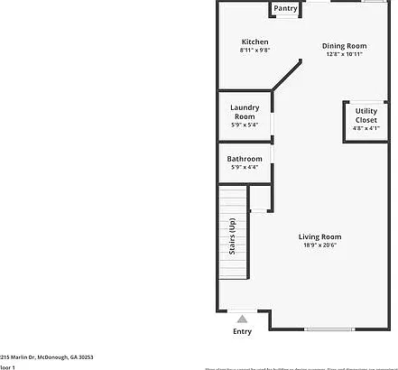 3 bed, 2.0 bath, 1334 sqft, $1,595 — Photo 2