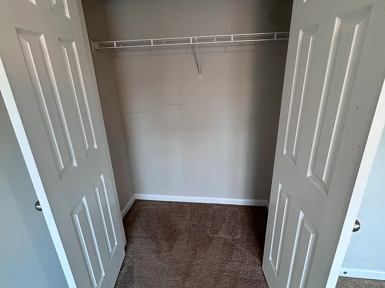 Upstairs bedroom #2 closet.