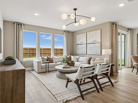Spacious gathering room