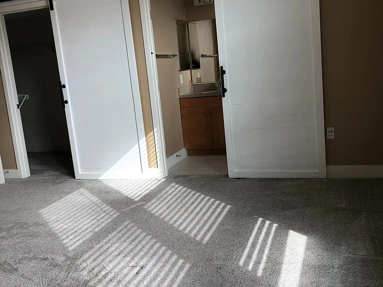 master bedroom sliding farm doors