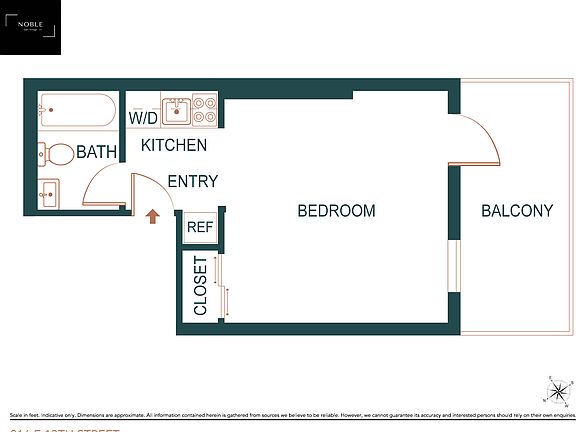 2nd image of 216 E 13th St #3B