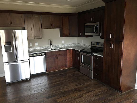 All new stainless steel appliances.