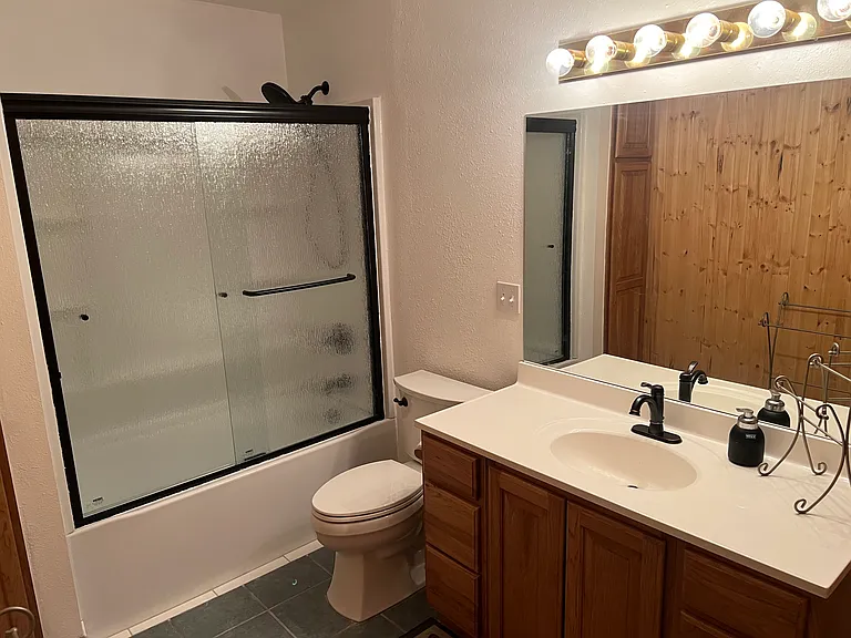 Full bathroom on lower level!