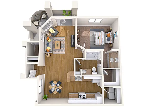 Floor plan Venetian