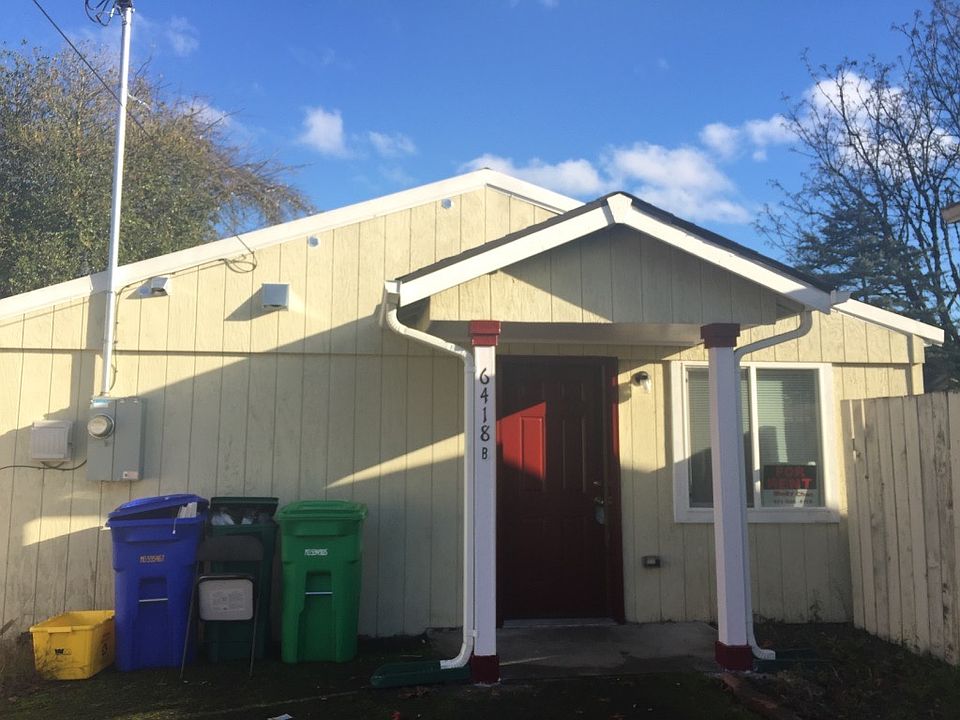front of the house