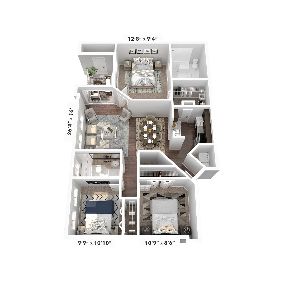 Floor plan Floridian