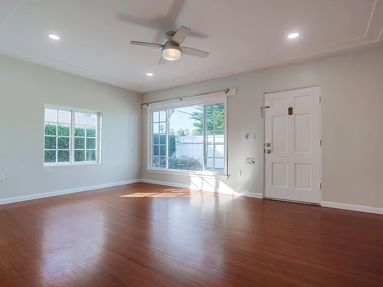 Hardwood floors.