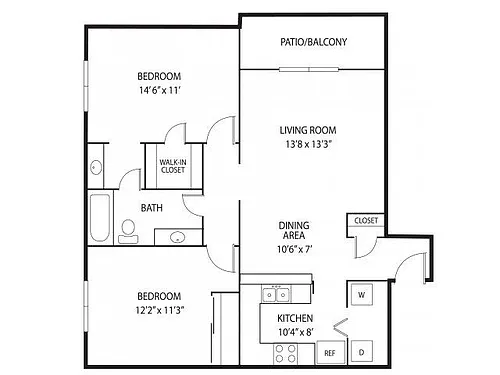 Floor plan Bassett