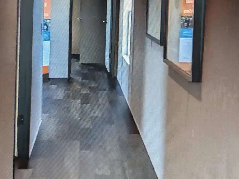 Spacious hallway to bedroom 2 and 3.