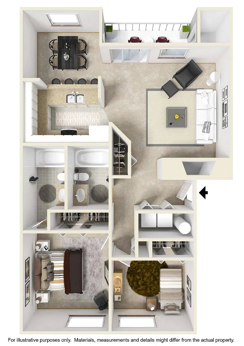Floor plan THURSTON