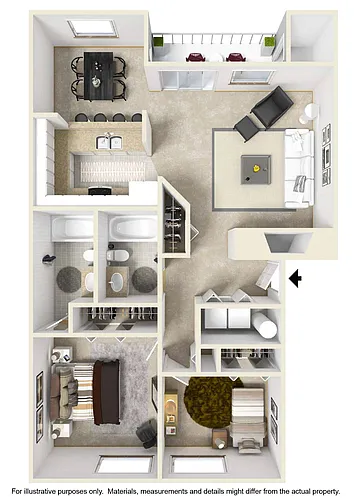Floor plan THURSTON