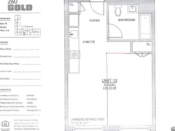 2nd image of 260 Gold St APT 612