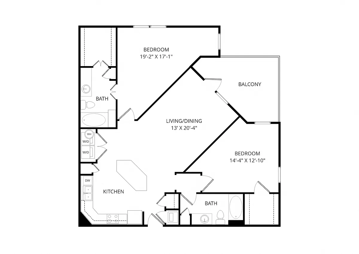 Floor plan B8