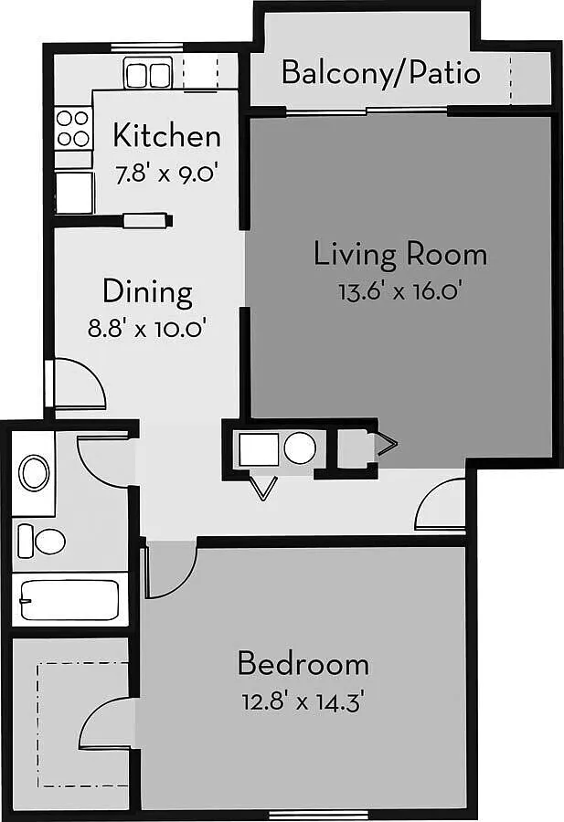 Floor plan Cabana II