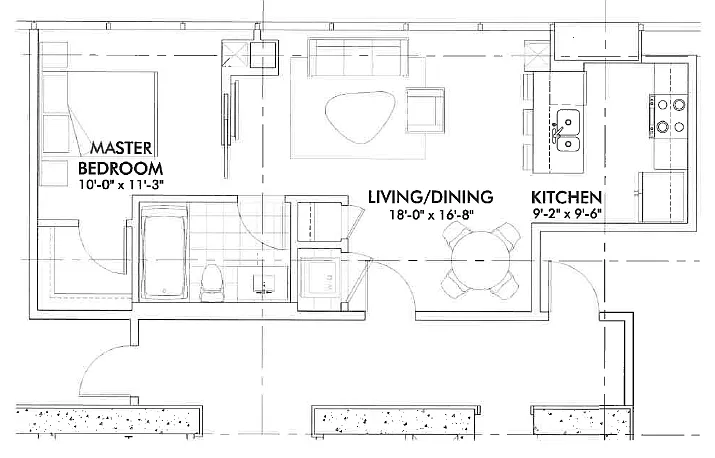 Floor plan A1