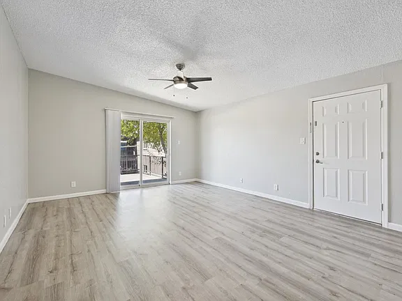 Representative unfurnished apartment interior at Cornell Apartments.