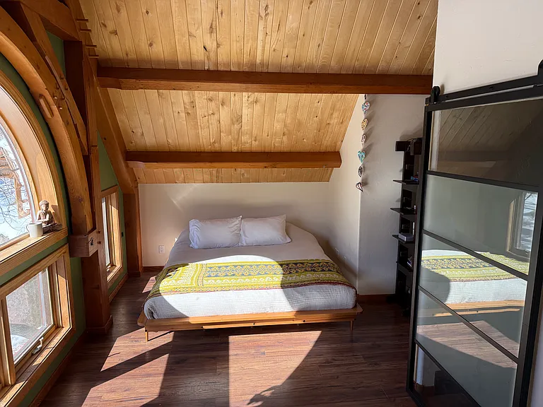Second floor, larger bedroom with en suite