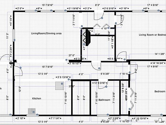 The layout to give you an idea of how the space is arranged.