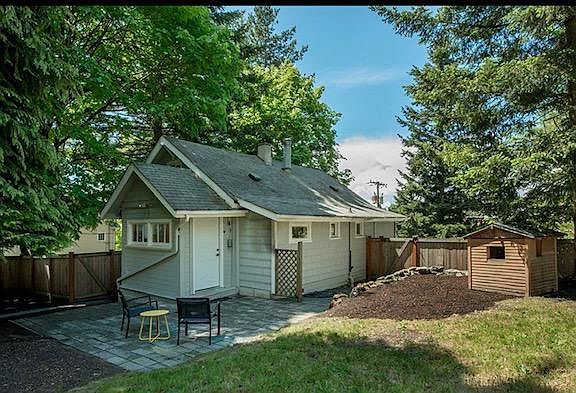 house with patio