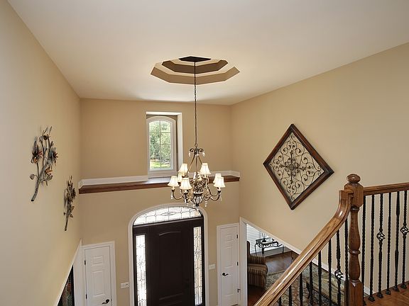 View of foyer from the second floor.