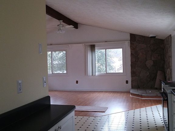 Kitchen looking into Living Room