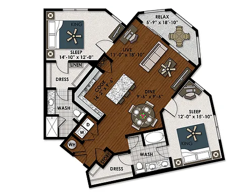 Floor plan C8