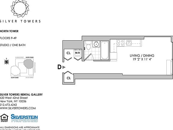 2nd image of 610 W 42nd St APT N47d