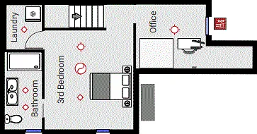 3rd Fl Master Retreat floorplan