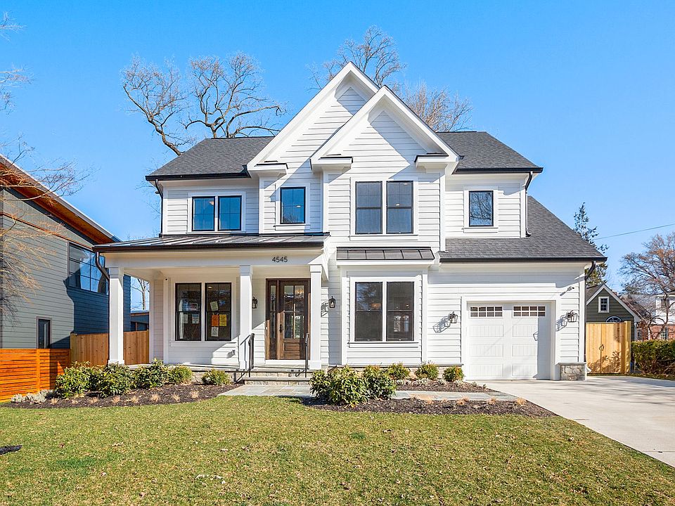 Pitched rooflines stack into a strong profile