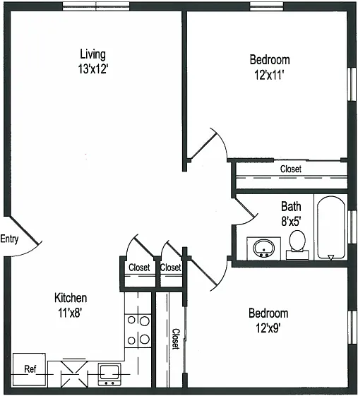 Floor plan B1