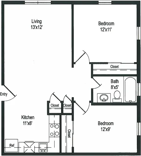 Floor plan B1