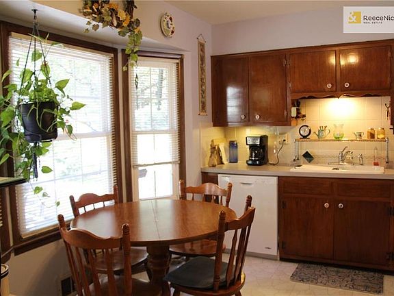 Eat in kitchen with bay window looking out to back yard.