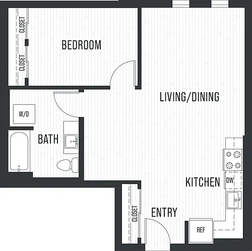 Floor plan 1J