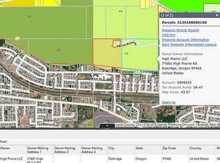 47993 W 1st St, Oakridge, OR 97463