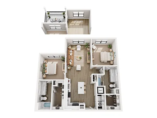 Floor plan Sienna B2