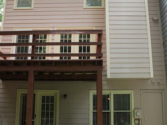 Rear of Townhome