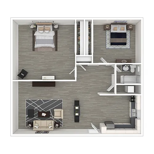 Floor plan 2 Bedroom