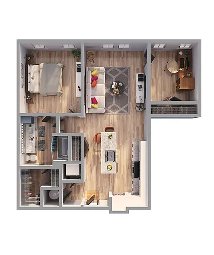 Floor plan A16