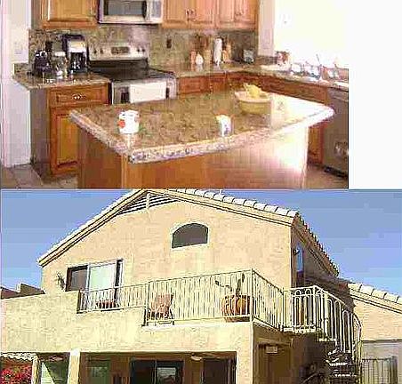kitchen/ backyard