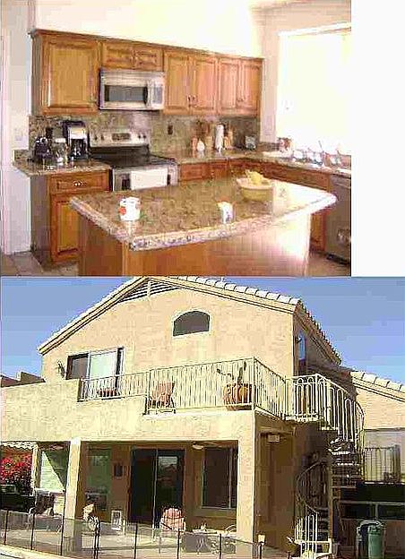 kitchen/ backyard