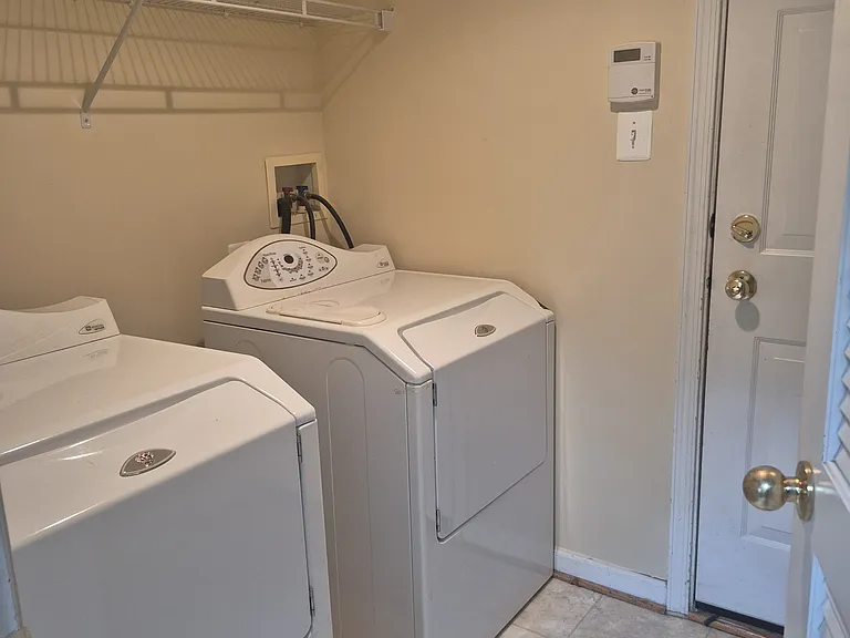 Laundry area