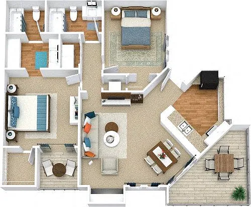 Floor plan Greentree