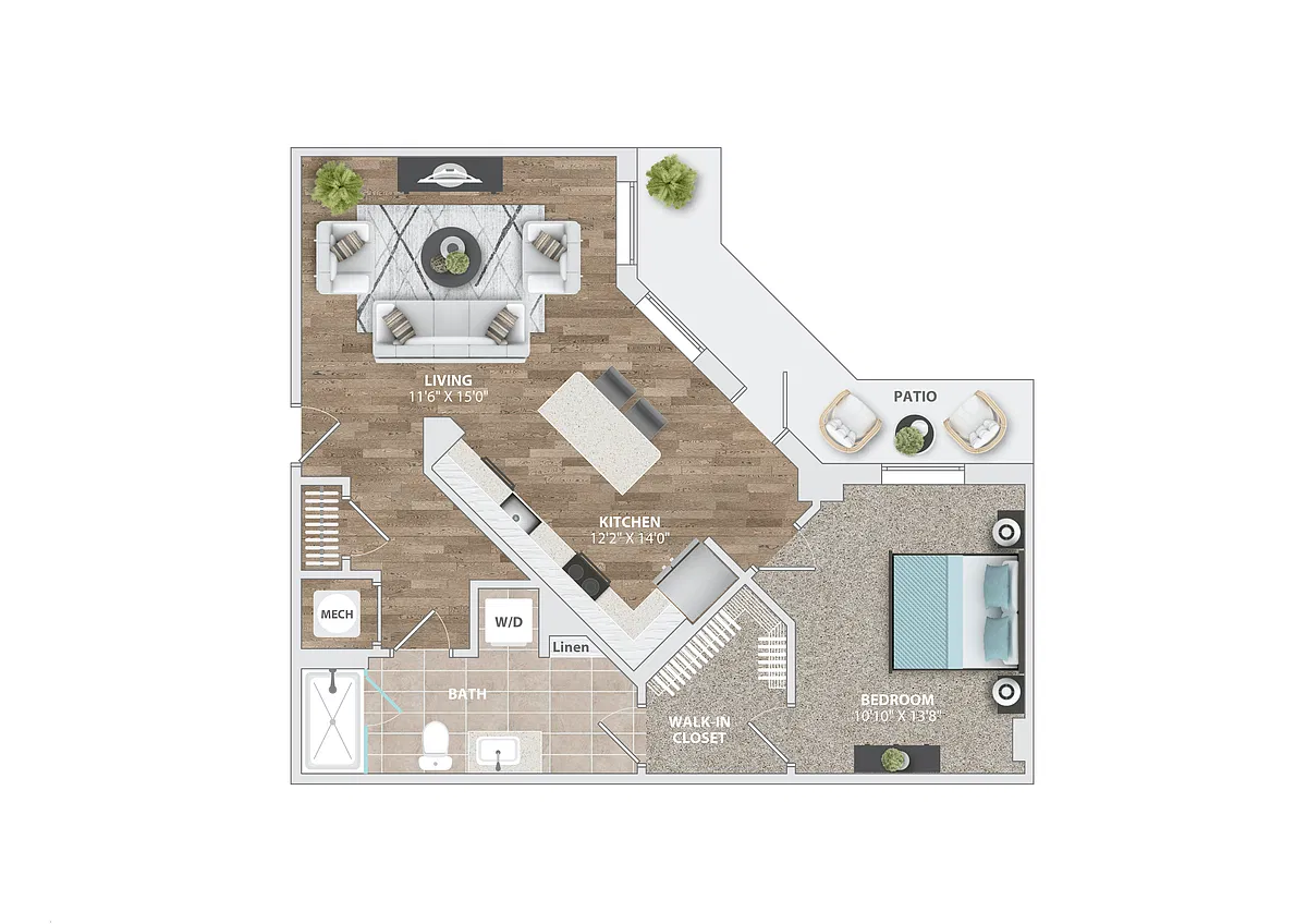 Floor plan A12A