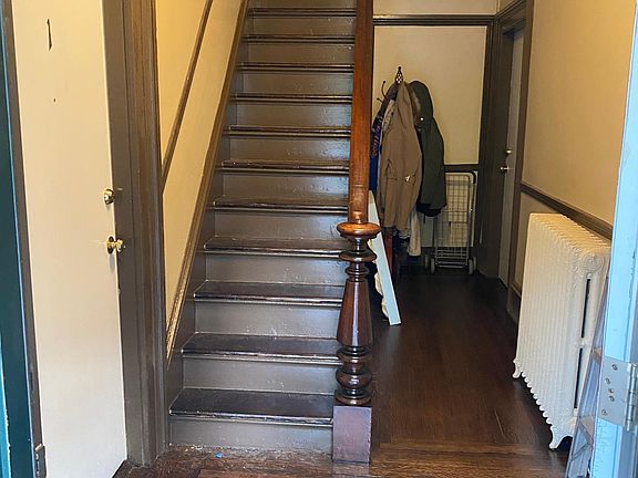 Front Entry way original wood work