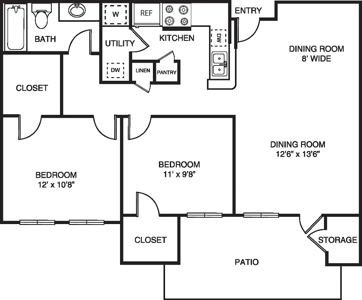 Floor plan B1