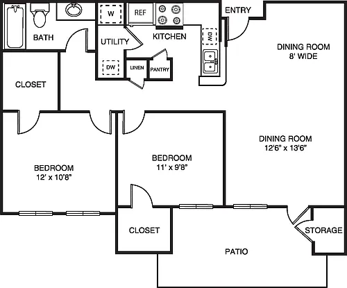 Floor plan B1