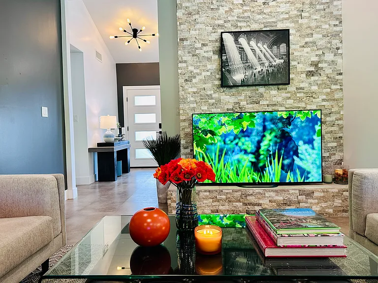 Open-Concept Living area