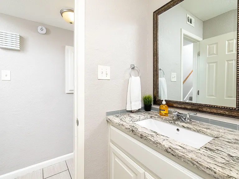 Half bathroom.