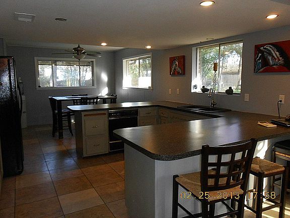 Kitchen and dining area